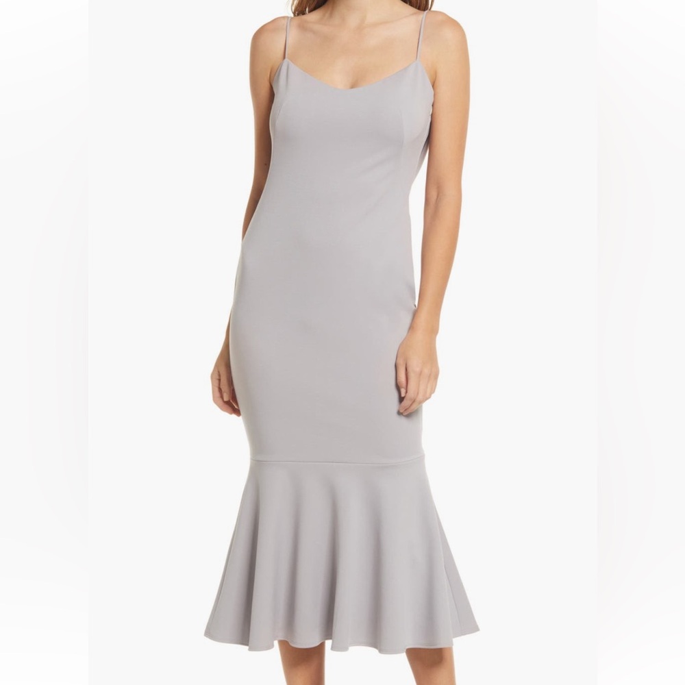Katie May Twirl Sleeveless Drape Back dress
